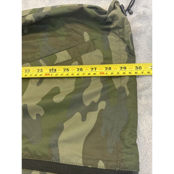 Salty Crew Windbreaker Jacket Hoodie Men XL Camouflage Storm-Ready-Fishing Gear - Picture 6 of 12